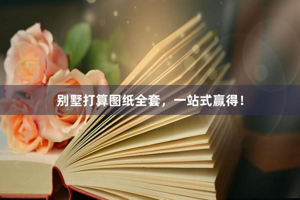 别墅打算图纸全套，一站式赢得！