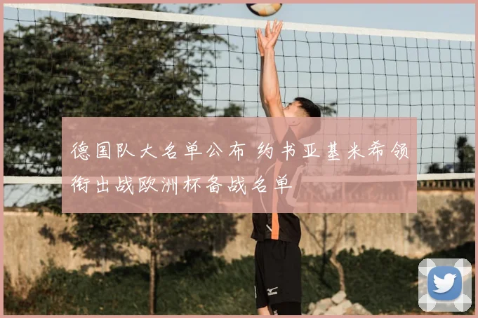 德国队大名单公布 约书亚基米希领衔出战欧洲杯备战名单